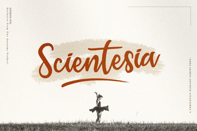 Scientesia Script Font