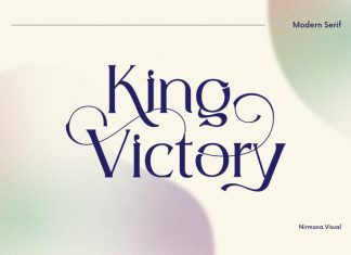 King Victory Serif Font
