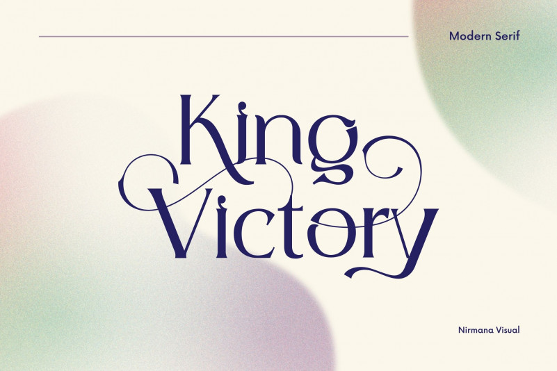 King Victory Serif Font
