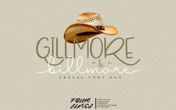 Gillmore & Billmore Script Font