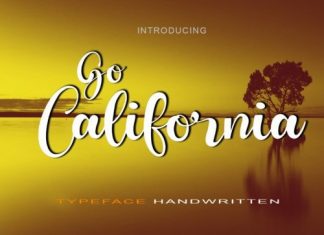 Go California Calligraphy Font