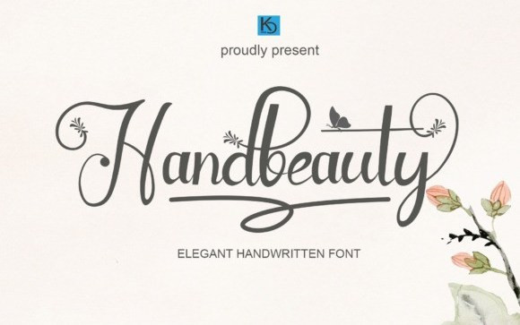 Handbeauty Calligraphy Font