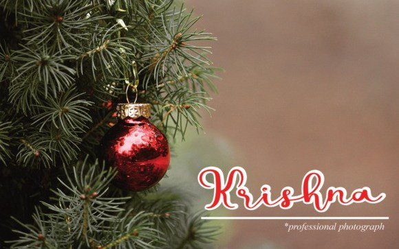 Hello Christmas Script typeface