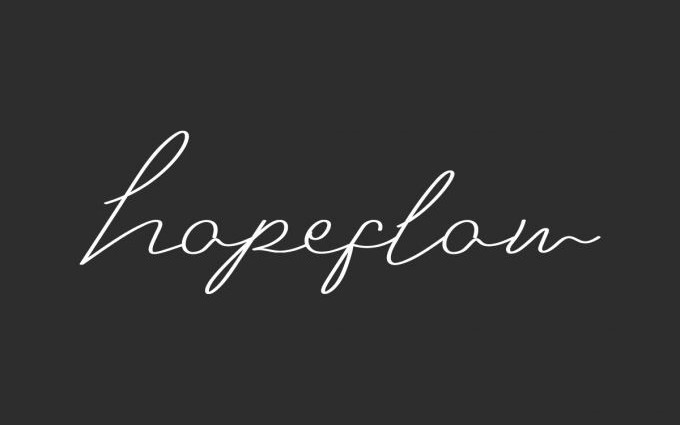 Hopeflow Handwritten Font