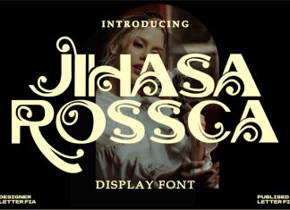 Jihasa Rossc Display Font