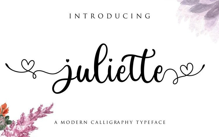 Juliette Calligraphy Font