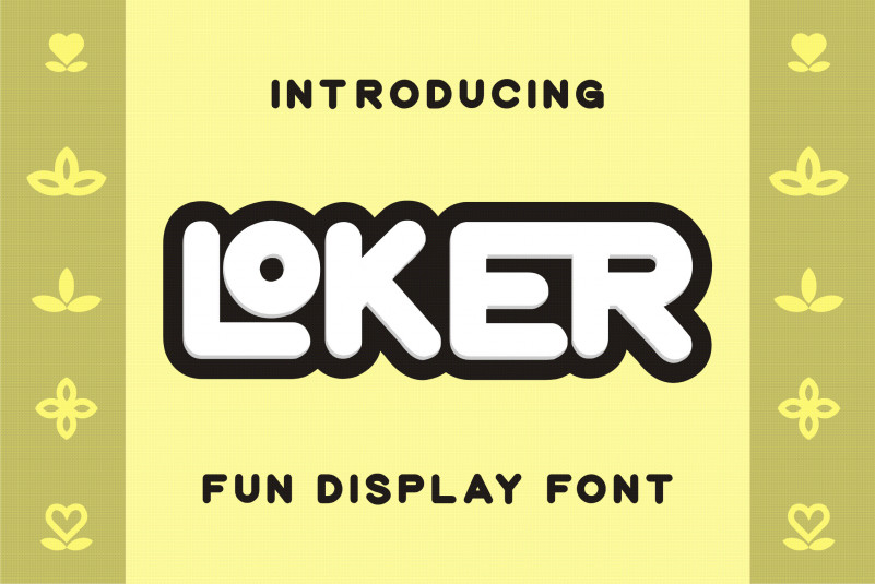 Loker Display Font