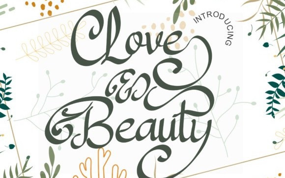 Love And Beauty Script Font