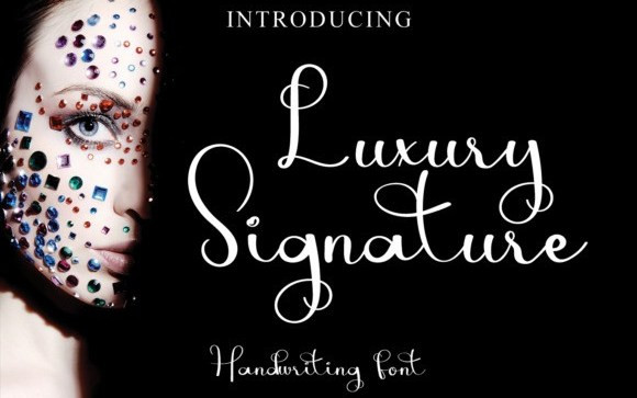 Luxury Calligraphy Font