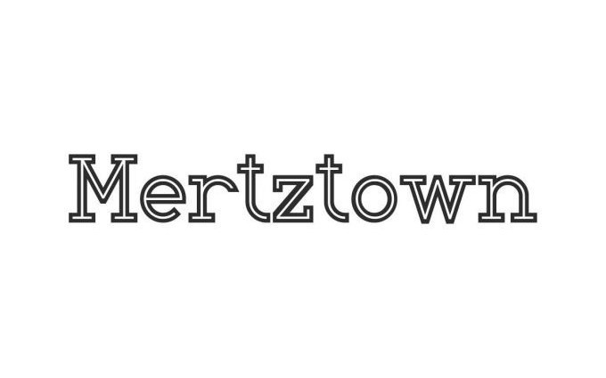 Mertztown Display Font