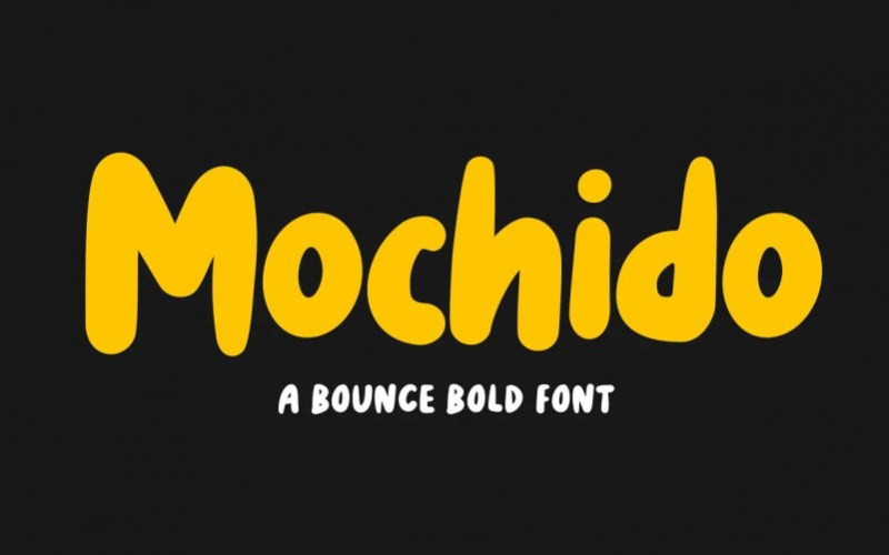 Mochido Display Font