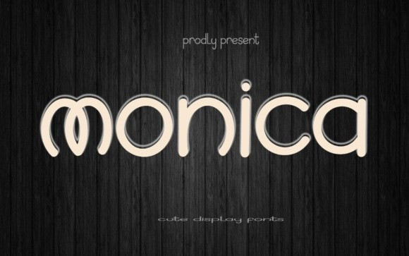 Monica Display Font
