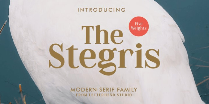 The Stegris Serif Font