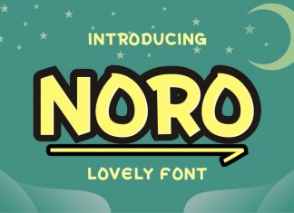 Noro Display Font