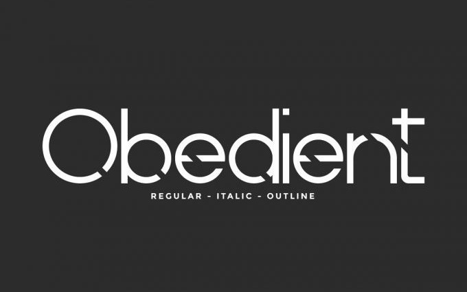 Obedient Sans Serif Font