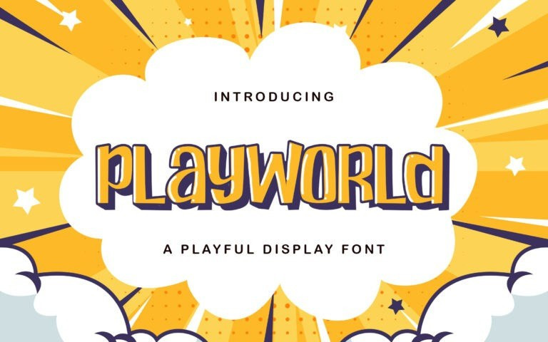 Playworld Display Font