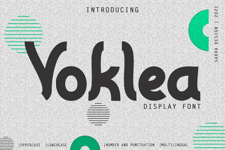 Voklea Display Font