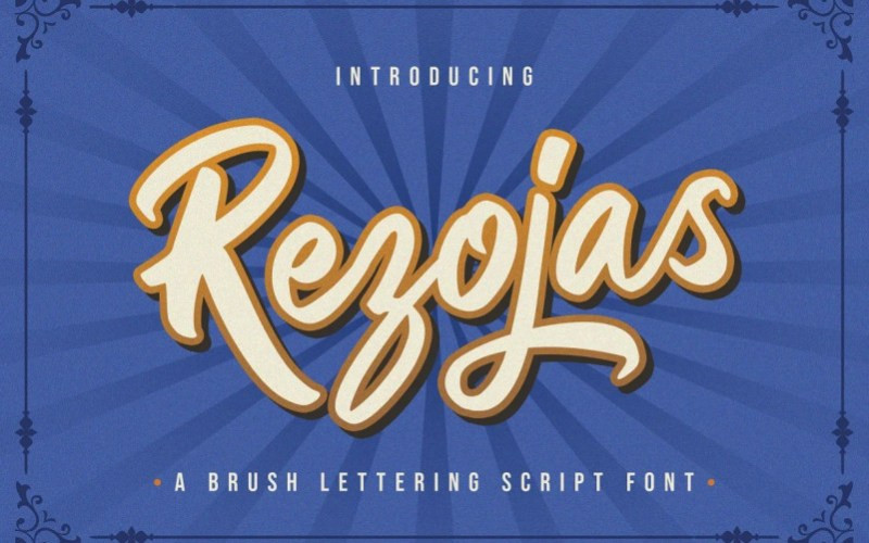 Rezojas Script Font