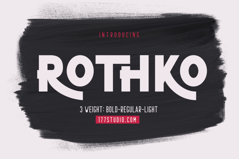 ROTHKO Sans Serif Font