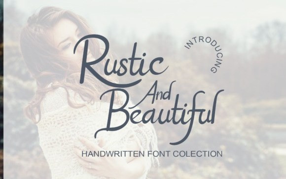 Rustic And Beautiful Script Font