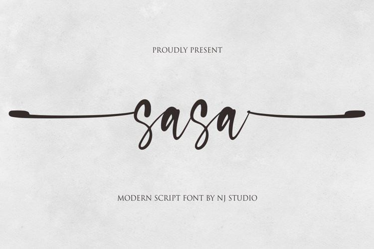 Sasa Script Font