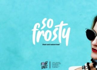 So Frosty Display Font