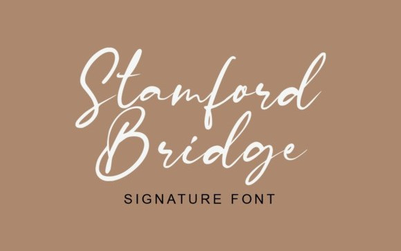 Stamford Bridge Font