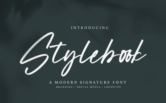 Stylebook Script Font