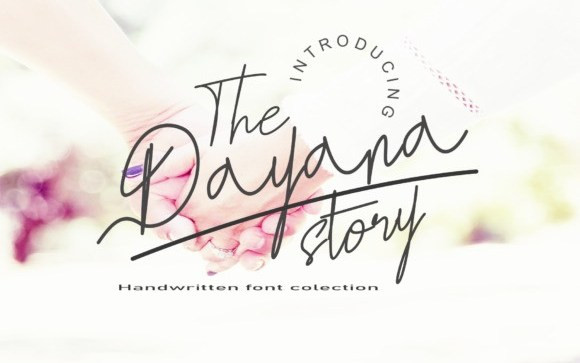 The Dayana Story Handwritten Font