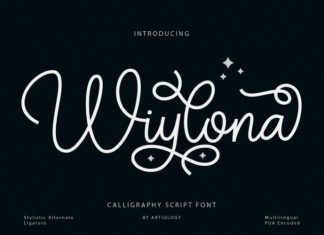 Wiylona Script Font