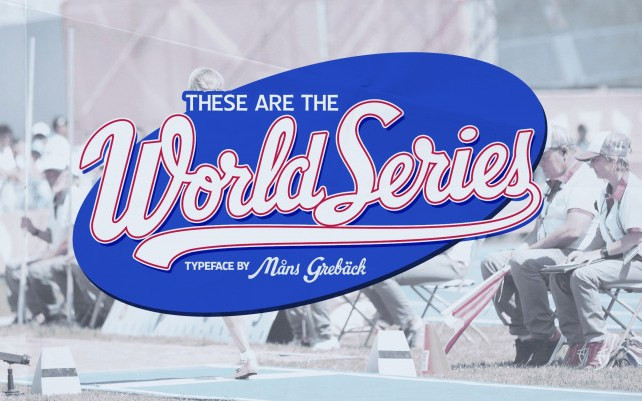 World Series Script Font