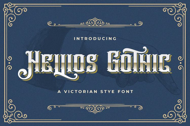 Hellios Gothic Blackletter Font