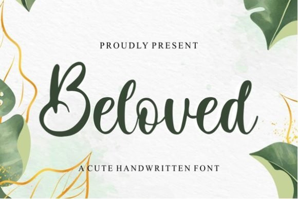 Beloved Script Font