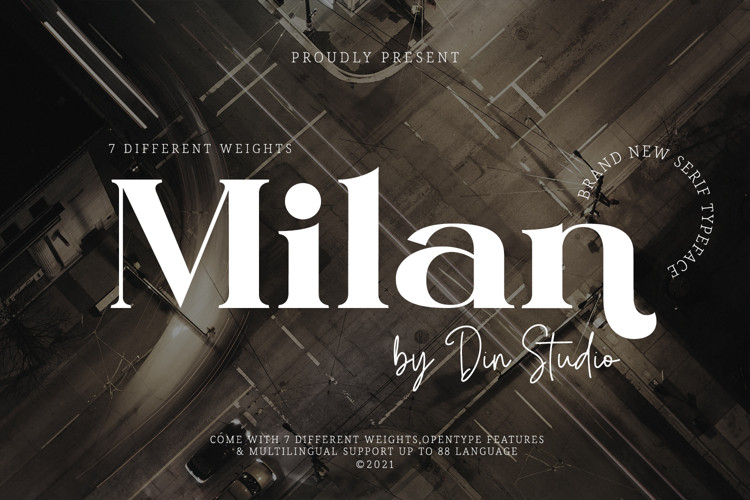 Milan Serif Font