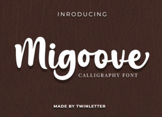 Migoove Script Font