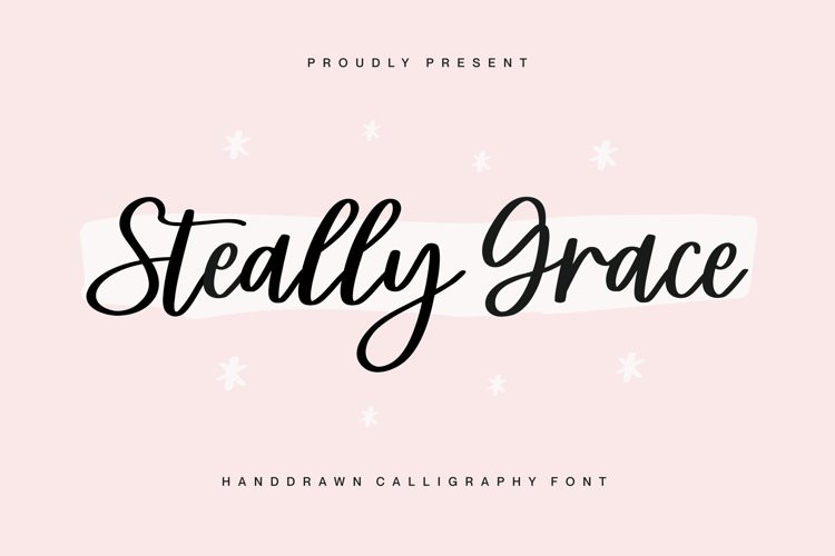 Steally Grace Script Font