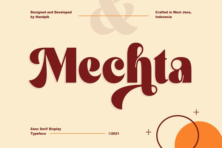 Mechta Serif Font