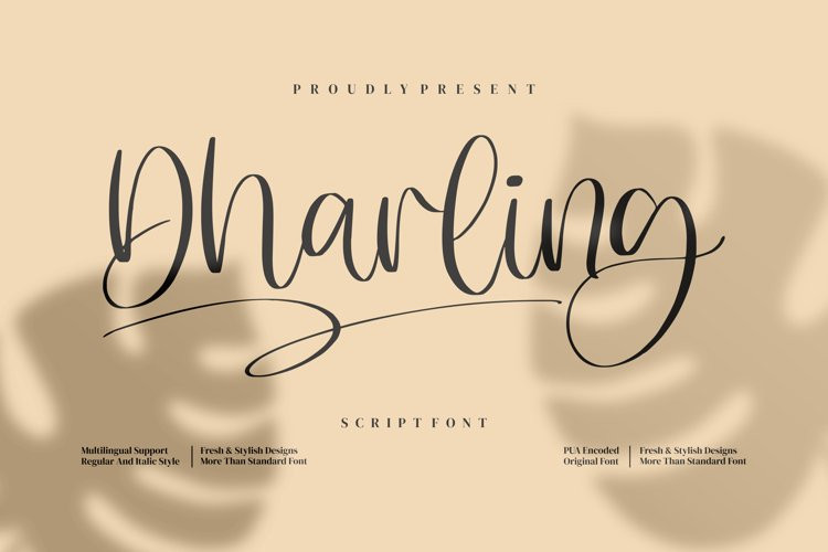 Dharling Script Font