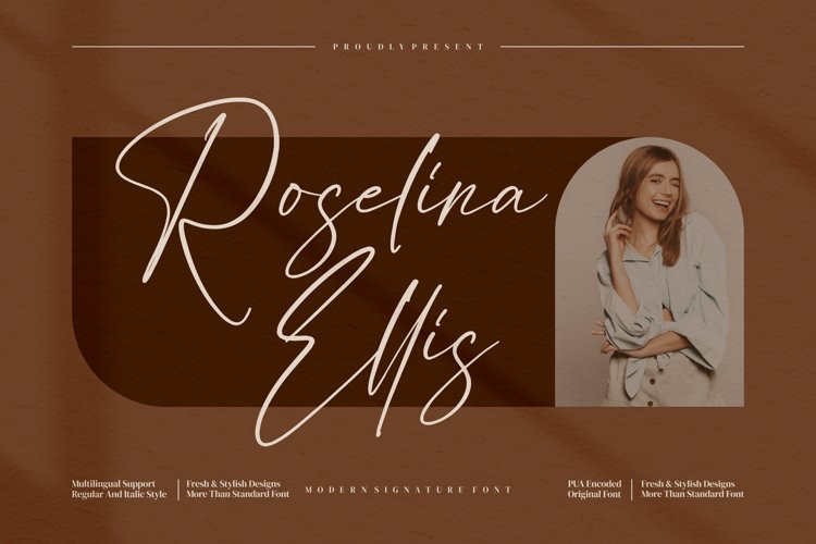 Roselina Ellis Script Font