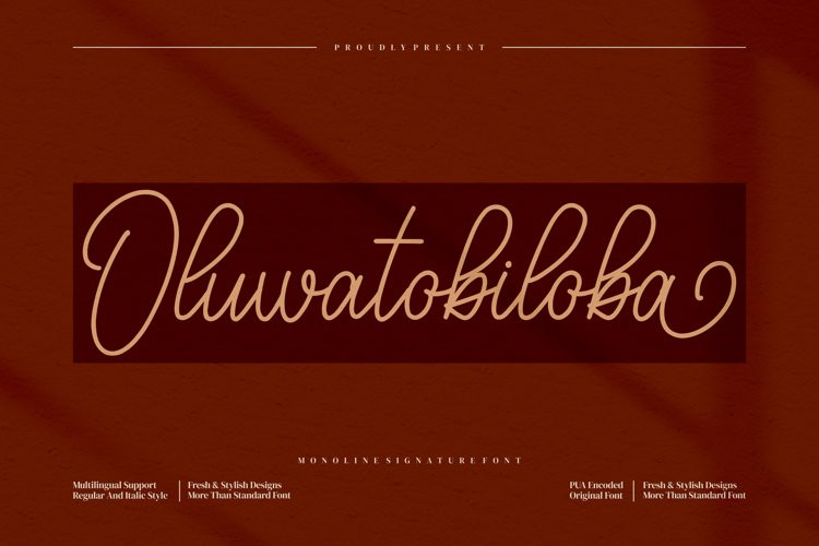 Oluwatobiloba Handwritten Font