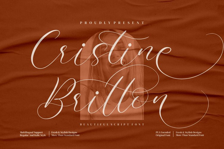 Cristine Britton Calligraphy Font