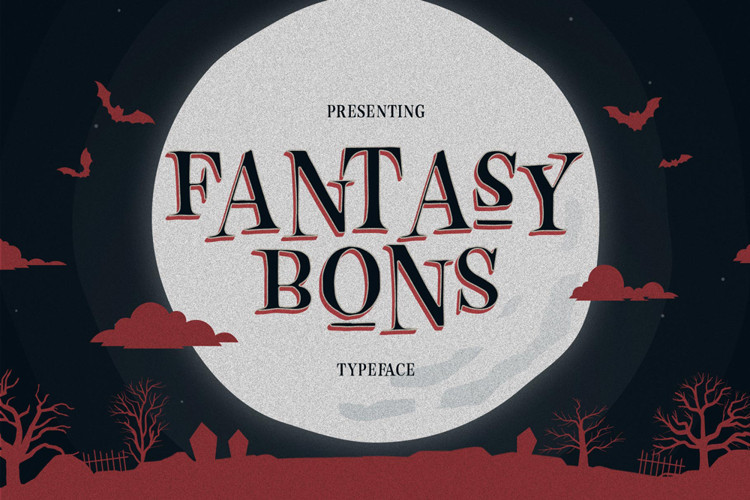 Fantasy Bons Display Font