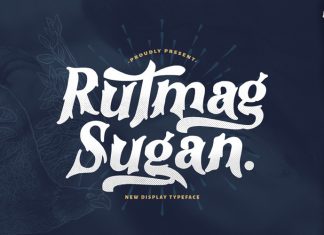 Rutmag Sugan Display Font
