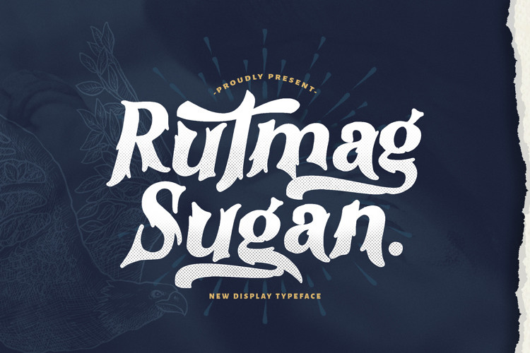 Rutmag Sugan Display Font