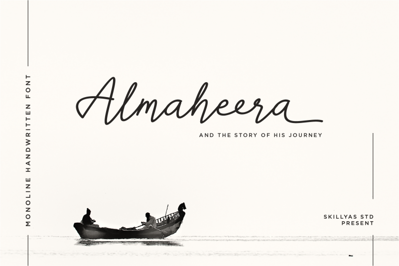 Almaheera Handwritten Font