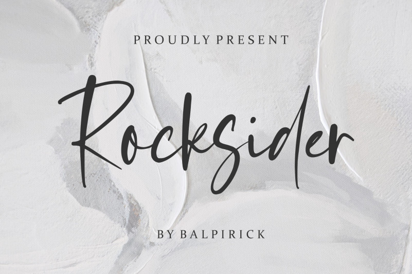 Rocksider Script Font