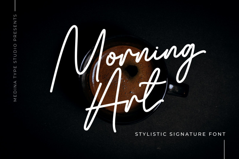 Morning Art Handwritten Font