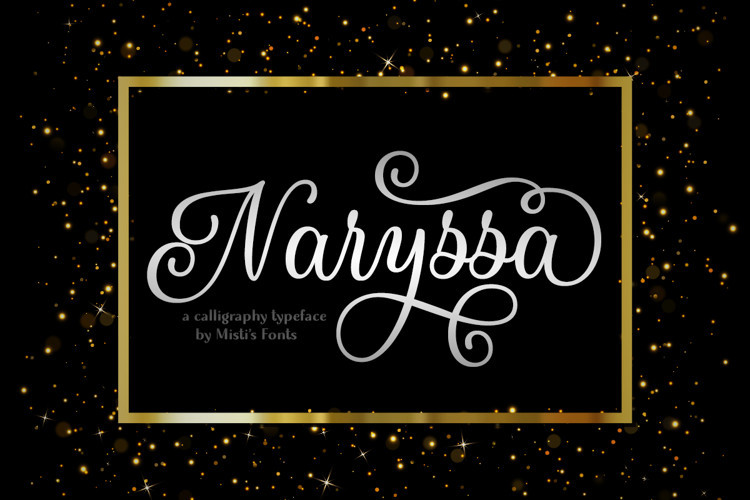 Naryssa Calligraphy Font