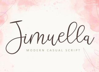 Jimuella Script Font