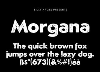 Morgana Display Font